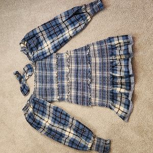 Love shack fancy rooshed dress